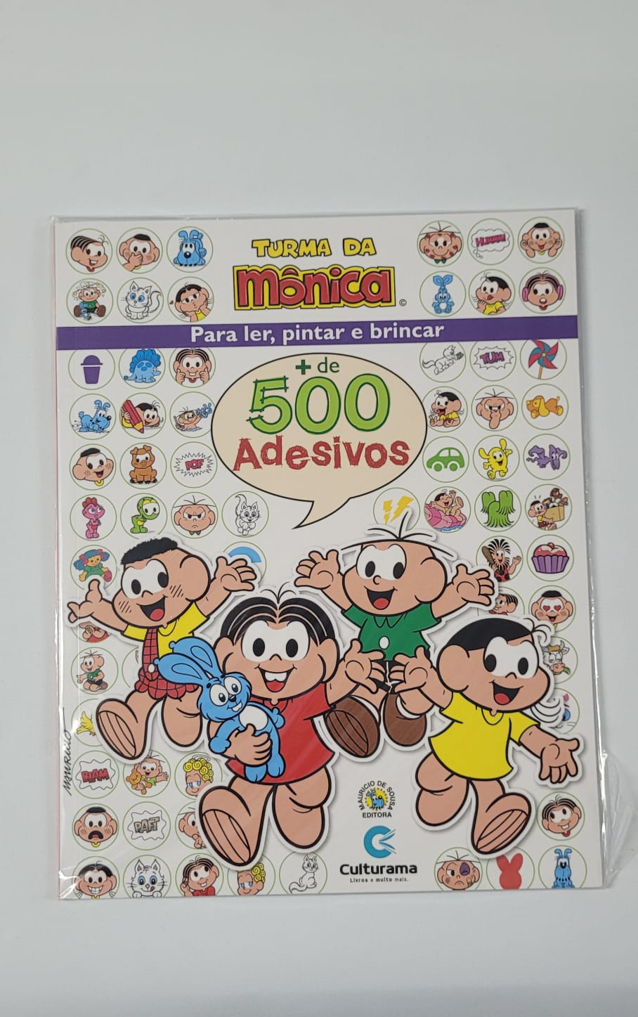 Turma da Monica - Colorindo com adesivos especial - Ed. Online