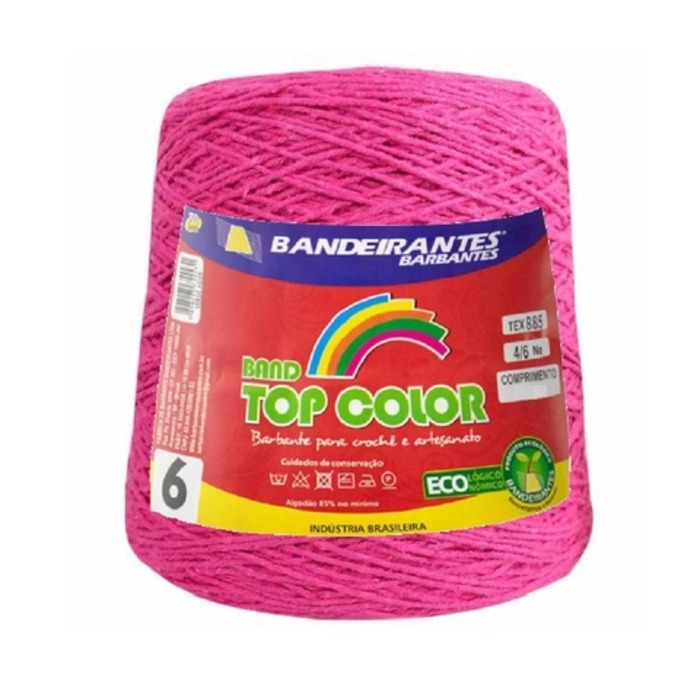 BARBANTE BANDEIRANTES 4/6 800G PINK 570M