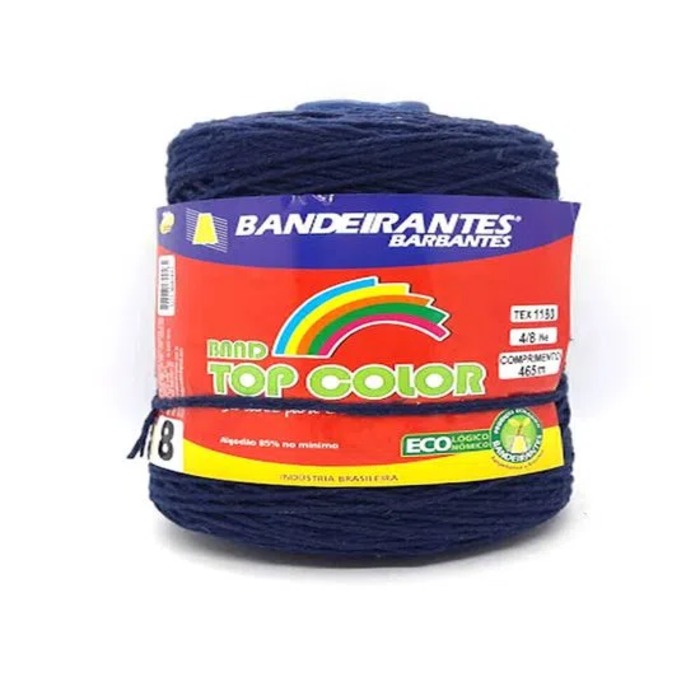 BARBANTE BANDEIRANTES 4/6 800G AZUL MARINHO 570M